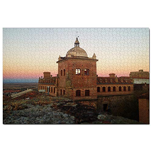 Spanien Mayoralgo Palast Caceres Puzzle 1000 Teile Spiel Kunstwerk Reise Souvenir 50x70CM von EZMLFA