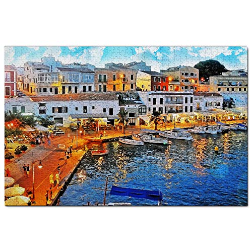 Spanien Puzzle 2000 Teile Spanien Menorca Puzzle Spiel Kunstwerk Reise Souvenir 70x100CM von EZMLFA