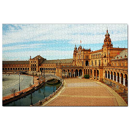 Spanien Quadrat Sevilla Puzzle 2000 Teile Puzzle Spiel für Erwachsene Grafik Reise Souvenir 70x100CM Spanien Quadrat Sevilla Puzzle 2000 Teile Puzzle Spiel für Erwachsene Grafik Reise Souvenir 70x100CM von EZMLFA