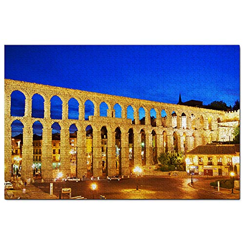 Spanien Segovia Aquädukt Puzzle 1000 Teile Puzzle Spiel für Erwachsene Grafik Reise Souvenir 50x70CM Spanien Segovia Aquädukt Puzzle 1000 Teile Puzzle Spiel für Erwachsene Grafik Reise Souvenir 50x70CM von EZMLFA