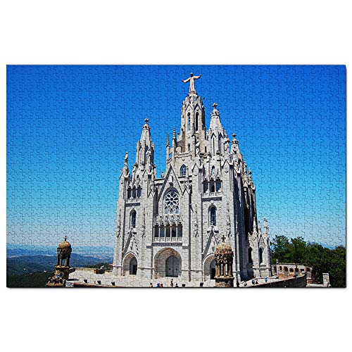 Spanien Tibidabo Berg Barcelona Puzzle 1000 Teile Puzzle Erwachsene Spielgrafik Reisesouvenir 26x38CM Spanien Tibidabo Berg Barcelona Puzzle 1000 Teile Puzzle Erwachsene Spielgrafik Reisesouvenir 26x38CM von EZMLFA