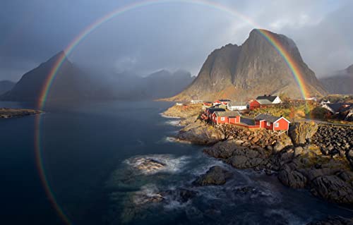 Spiel des Jahres Puzzle für Erwachsene, 2000 Teile, Natürliche Schönheit, Regenbogen, 70 x 100 cm Spiel des Jahres Puzzle für Erwachsene, 2000 Teile, Natürliche Schönheit, Regenbogen, 70 x 100 cm von EZMLFA