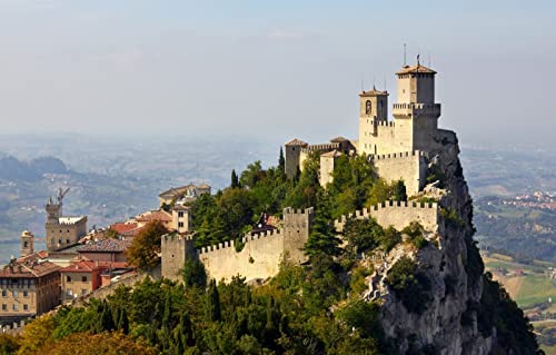 Spielpuzzle 1000 Teile, Naturschönheit, San Marino, Monte Titano, Altstadt von San Marino 50x70CM Spielpuzzle 1000 Teile, Naturschönheit, San Marino, Monte Titano, Altstadt von San Marino 50x70CM von EZMLFA