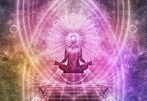 Spirituelles Meditationspuzzle 1000 Teile, Unterhaltungspuzzle, Lernspiele für Kinder, Geburtstagsgeschenke 70x50CM von EZMLFA