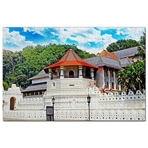 Sri Lanka Puzzle 1000 Teile Sri Lanka Tempel der Heiligen Zahnreliquie Kandy Puzzlespiel Kunstwerk Reisesouvenir 38x52CM Sri Lanka Puzzle 1000 Teile Sri Lanka Tempel der Heiligen Zahnreliquie Kandy Puzzlespiel Kunstwerk Reisesouvenir 38x52CM von EZMLFA