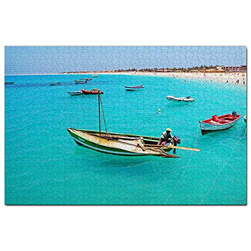 Strand von Santa Maria, Kap Verde, Puzzle, 2000 Teile, Puzzle, Spiel für Erwachsene, grafisches Reise-Souvenir, 70 x 100 cm Strand von Santa Maria, Kap Verde, Puzzle, 2000 Teile, Puzzle, Spiel für Erwachsene, grafisches Reise-Souvenir, 70 x 100 cm von EZMLFA