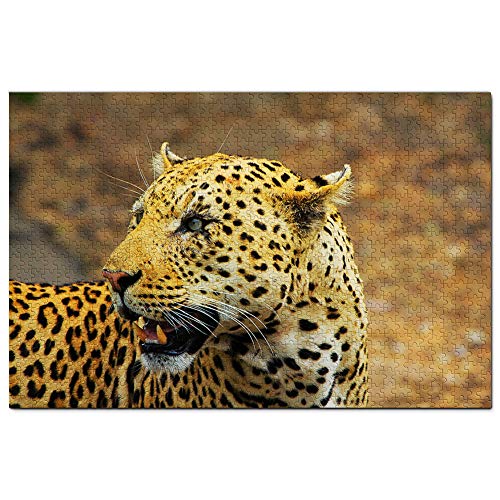 Südafrika Leopard Puzzle 1000 Teile Spiel Kunstwerk Reise Souvenir 38x52CM von EZMLFA
