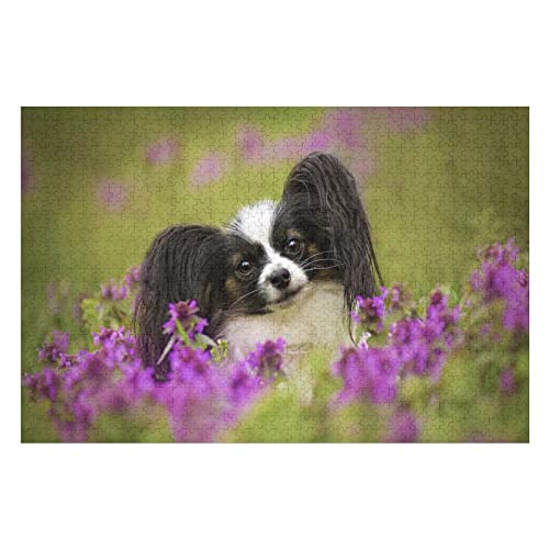 Tier-Puzzle-Set für Erwachsene, 1000 Teile, Hunde-Grafik-Puzzles, für Kinder und Erwachsene, ideal zum Entspannen, Meditieren, Hobby, Premium-Puzzles, 38 x 52 cm Tier-Puzzle-Set für Erwachsene, 1000 Teile, Hunde-Grafik-Puzzles, für Kinder und Erwachsene, ideal zum Entspannen, Meditieren, Hobby, Premium-Puzzles, 38 x 52 cm von EZMLFA