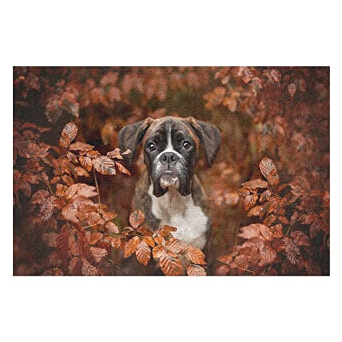 Tier-Puzzle-Set für Erwachsene, 1000 Teile, Puzzles mit Hundemuster, für Kinder, Erwachsene und Familien, herausfordernde, schwierige Puzzles, 38 x 52 cm Tier-Puzzle-Set für Erwachsene, 1000 Teile, Puzzles mit Hundemuster, für Kinder, Erwachsene und Familien, herausfordernde, schwierige Puzzles, 38 x 52 cm von EZMLFA