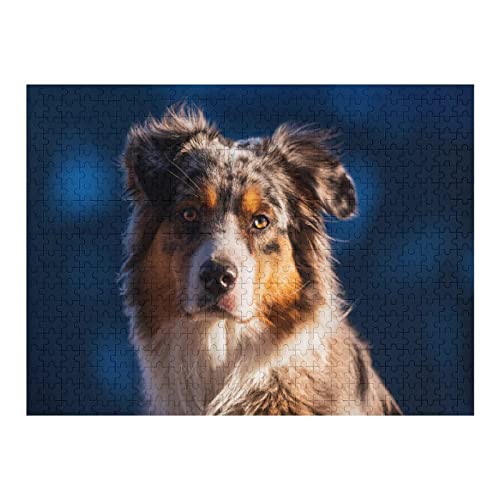 Tier-Puzzle-Set für Erwachsene, 500 Teile, Hunde-Grafikpuzzle, für Kinder und Erwachsene, ideal zur Entspannung, Meditation, als Hobby, für schwierige Puzzles, 26 x 38 cm Tier-Puzzle-Set für Erwachsene, 500 Teile, Hunde-Grafikpuzzle, für Kinder und Erwachsene, ideal zur Entspannung, Meditation, als Hobby, für schwierige Puzzles, 26 x 38 cm von EZMLFA