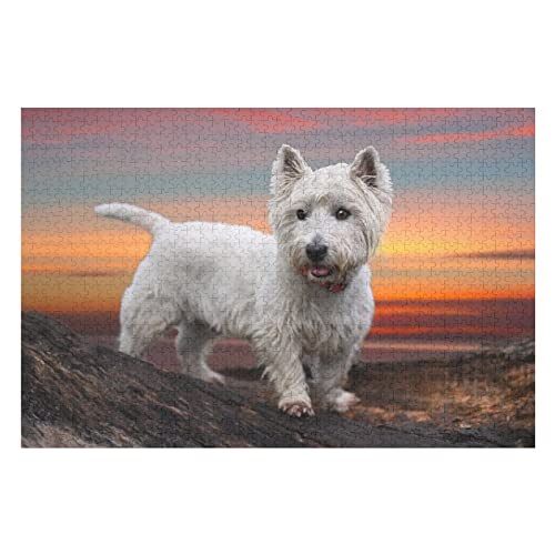 Tierpuzzle-Set für Erwachsene, 1000 Teile, Hunde-Grafikpuzzle, für Erwachsene und Jugendliche, Spiele, Unterhaltung, lustige Puzzles, 50 x 70 cm von EZMLFA