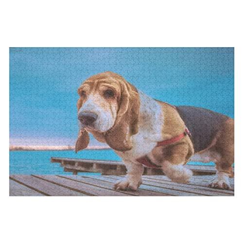 Tierpuzzle-Set für Erwachsene, 1000 Teile, Hunde-Grafikpuzzles, für Erwachsene und Jugendliche, Spiele, Unterhaltung, großes Puzzle, 50 x 70 cm von EZMLFA