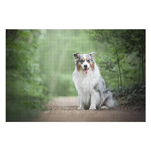 Tierpuzzle-Set für Erwachsene, 1000 Teile, Hundemuster-Puzzles, für Erwachsene und Kinder ab 12 Jahren, zur Heimdekoration, großes Puzzle, 50 x 70 cm Tierpuzzle-Set für Erwachsene, 1000 Teile, Hundemuster-Puzzles, für Erwachsene und Kinder ab 12 Jahren, zur Heimdekoration, großes Puzzle, 50 x 70 cm von EZMLFA