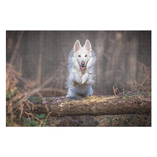 Tierpuzzle für Erwachsene, 1000 Teile, Hunde-Grafikpuzzles, für Frauen und Männer, Lernspiele, Premium-Puzzles, 38 x 52 cm Tierpuzzle für Erwachsene, 1000 Teile, Hunde-Grafikpuzzles, für Frauen und Männer, Lernspiele, Premium-Puzzles, 38 x 52 cm von EZMLFA