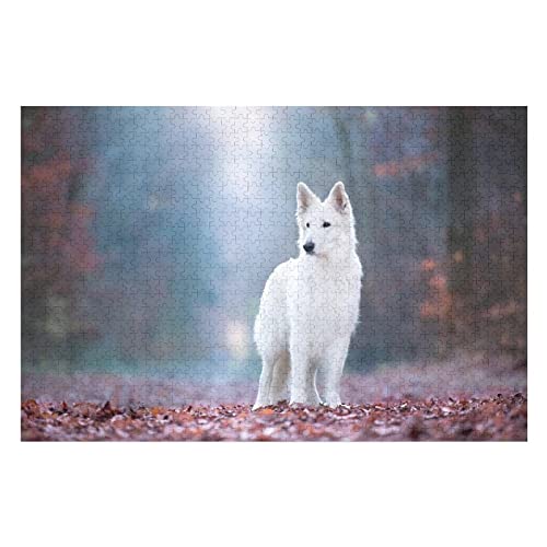 Tierpuzzle für Erwachsene, 1000 Teile, Hundemuster-Puzzles, für Frauen und Männer, Spiele, Unterhaltung, Gehirn-Herausforderung, Puzzle, 50 x 70 cm von EZMLFA