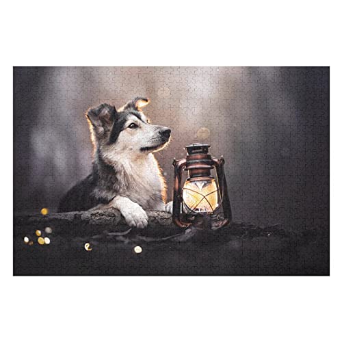 Tierpuzzle für Erwachsene, 2000-teiliges Puzzle mit Hundemuster, für Erwachsene und Kinder ab 12 Jahren, Puzzle-Geschenk, Gehirn-Herausforderung 70 x 100 cm Tierpuzzle für Erwachsene, 2000-teiliges Puzzle mit Hundemuster, für Erwachsene und Kinder ab 12 Jahren, Puzzle-Geschenk, Gehirn-Herausforderung 70 x 100 cm von EZMLFA