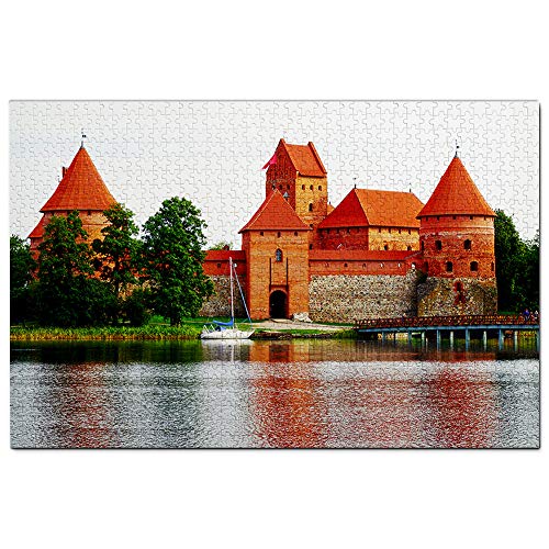 Trakai Castle Litauen Puzzle 2000 Teile Spiel Kunstwerk Reise Souvenir 70x100CM von EZMLFA