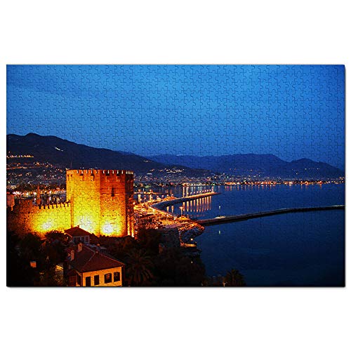 Türkei Alanya Puzzle 2000 Teile Spiel Kunstwerk Reise Souvenir 70x100CM von EZMLFA