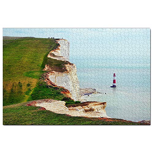 UK England Beachy Head Eastbourne Puzzle 2000 Teile Spiel Kunstwerk Reise Souvenir 70x100CM von EZMLFA
