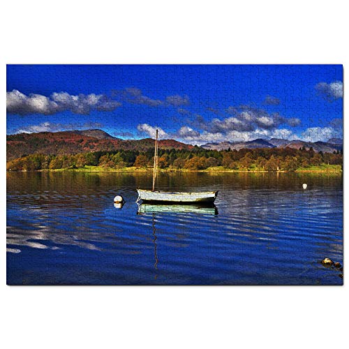 UK England Lake Windermere Puzzle 2000 Teile Spiel Kunstwerk Reise Souvenir 70x100CM von EZMLFA