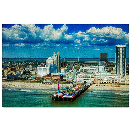 USA Amerika Atlantic City New Jersey Puzzle 1000 Teile Puzzle Spiel für Erwachsene Grafik Reise Souvenir 26x38CM USA Amerika Atlantic City New Jersey Puzzle 1000 Teile Puzzle Spiel für Erwachsene Grafik Reise Souvenir 26x38CM von EZMLFA