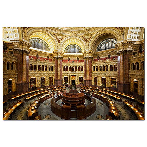 USA Amerika Bibliothek Kongress Washington Puzzle 1000 Teile Puzzle Spiel für Erwachsene Grafik Reisesouvenir 50x70CM USA Amerika Bibliothek Kongress Washington Puzzle 1000 Teile Puzzle Spiel für Erwachsene Grafik Reisesouvenir 50x70CM von EZMLFA