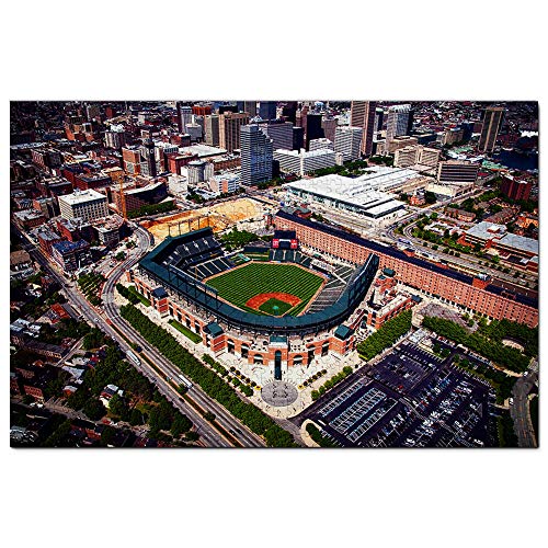 USA Amerika Camden Yards Baltimore Maryland Puzzle 2000 Teile Spiel Kunstwerk Reise Souvenir 70x100CM von EZMLFA