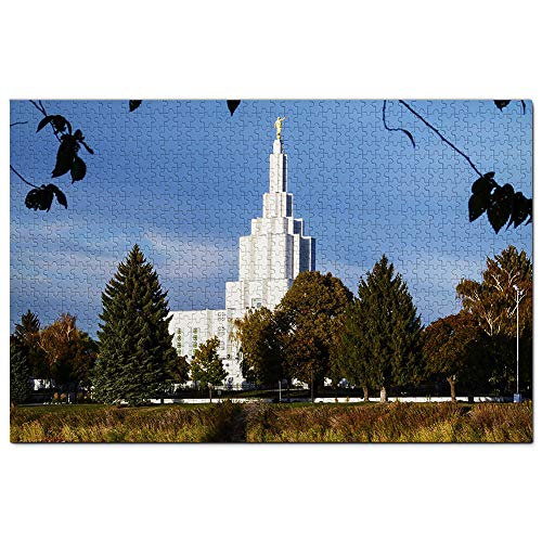 USA Amerika Tempel Idaho Falls Idaho Puzzle 1000 Teile Puzzle Spiel für Erwachsene Grafik Reise Souvenir 50x70CM USA Amerika Tempel Idaho Falls Idaho Puzzle 1000 Teile Puzzle Spiel für Erwachsene Grafik Reise Souvenir 50x70CM von EZMLFA