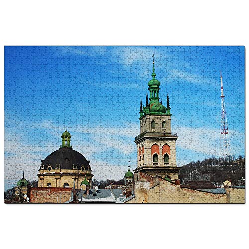 Ukraine Megalopolis Lviv Puzzle 1000 Teile Puzzle Spiel für Erwachsene Grafik Reise Souvenir 50x70CM Ukraine Megalopolis Lviv Puzzle 1000 Teile Puzzle Spiel für Erwachsene Grafik Reise Souvenir 50x70CM von EZMLFA