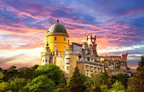 Villainous Puzzle 1000 Teile Naturschönheit, Schloss, Portugal, Pena-Palast 26x38CM Villainous Puzzle 1000 Teile Naturschönheit, Schloss, Portugal, Pena-Palast 26x38CM von EZMLFA