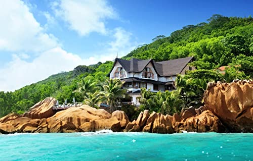 pulze Puzzle für Erwachsene, 1000 Teile, Naturschönheit, Ozean, Seychellen, 50 x 70 cm pulze Puzzle für Erwachsene, 1000 Teile, Naturschönheit, Ozean, Seychellen, 50 x 70 cm von EZMLFA