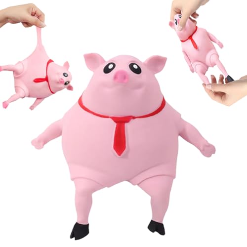 Schweine Quetschspielzeug, Stress Schwein Spielzeug, Piggy Squeeze Toy, Kreatives Dekompressions Piggy, Anti Stress Schwein Rosa, Stressspielzeug Schwein Schweine Quetschspielzeug, Stress Schwein Spielzeug, Piggy Squeeze Toy, Kreatives Dekompressions Piggy, Anti Stress Schwein Rosa, Stressspielzeug Schwein von EZOULUOBA