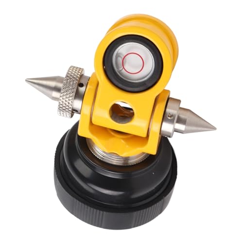 Eacam Genaue Multifunktionale Vermessung von Mini -Prisma, K9 Glass Aluminiumlegierung Total Station Kleines Prisma mit Pol, Kompakte Größe für Tunnel, U -Bahn, Mine, von Eacam