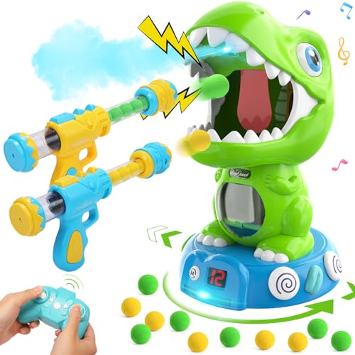 EagleStone Ferngesteuertes Dinosaurier-Schießspielzeug für Kinder, Elektronisches bewegliches Dino-Schießspiel mit Spay & Auto Scoring, Licht & Geräusche, Party Favors, Spielzeug für 6,7 8 Jahre EagleStone Ferngesteuertes Dinosaurier-Schießspielzeug für Kinder, Elektronisches bewegliches Dino-Schießspiel mit Spay & Auto Scoring, Licht & Geräusche, Party Favors, Spielzeug für 6,7 8 Jahre von EagleStone