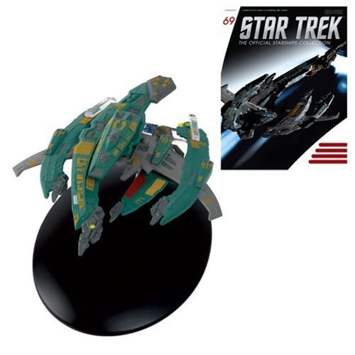 Star Trek Starships Breen Warship Die-Cast Vehicle with Collector Magazine #69 by Star Trek Star Trek Starships Breen Warship Die-Cast Vehicle with Collector Magazine #69 by Star Trek von Eaglemoss Publications