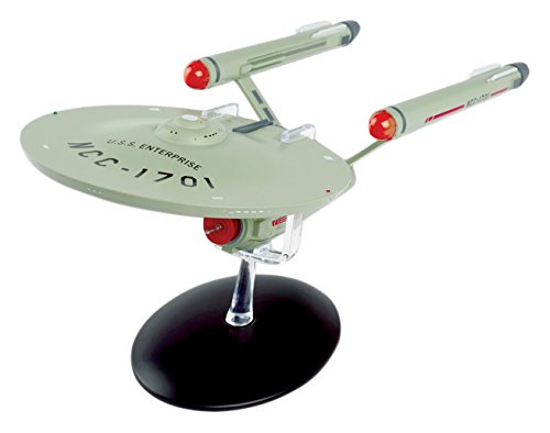 Eaglemoss 28 cm Star Trek U.S.S Enterprise NCC-1701 Modell Schiff Druckguss Spielzeug von Eaglemoss