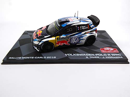 Auto Polo R WRC 2016 Gewinner Monte-Carlo Ogier 1/43 Ixo (BR1) von Eaglemoss