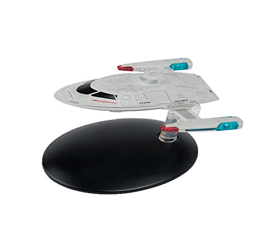 Eaglemoss Cousteau Yacht des Captains NCC-1701-E Collection Modell - Star Trek die Offizielle Sammlung: Ausgabe #75 mit deutschem Magazin von Eaglemoss