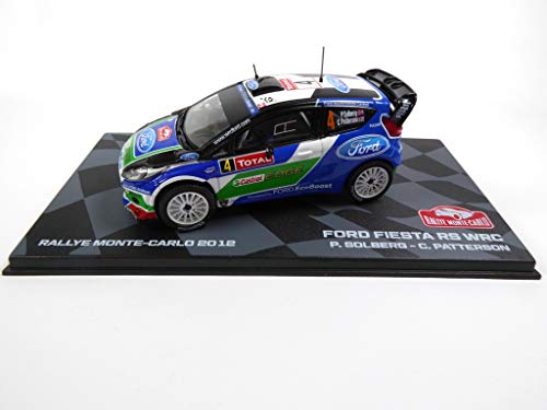 Eaglemoss Ford Fiesta RS WRC 2012 5. Solberg 1/43 Ixo (BR4) - Auto - Modellauto - Rallye - Ford Fiesta - 1:43 - Unisex - Jugendliche - Autofans ab 14 Jahren von Eaglemoss