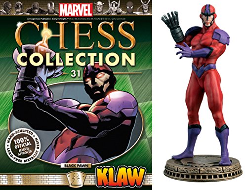 Eaglemoss Marvel Chess Figurine Collection Nº 31 Klaw von Eaglemoss