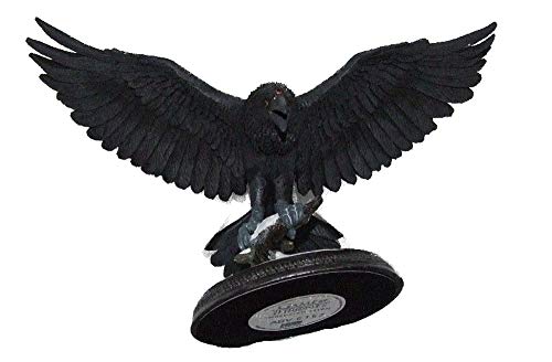 Eaglemoss - Rabe mit DREI Augen Harzfigur 18cm aus The Game of Thrones Limitierte Edition HBO-Serie Three Eyes von Eaglemoss