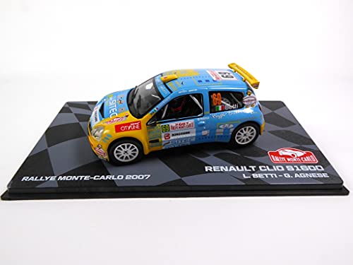 Eaglemoss Renault CLIO S1600 2007 Betti 1:43 Ixo (BR9) von Eaglemoss