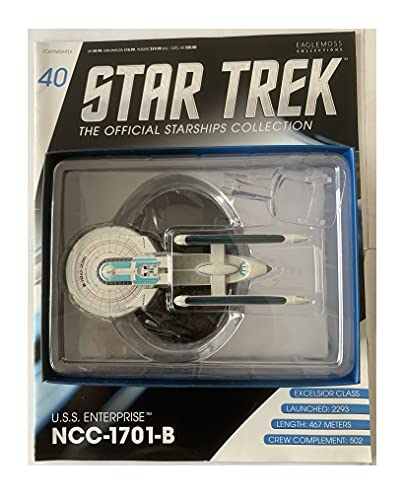 Sammlung von Raumschiffen Star Trek Starships Collection Nº 40 USS Enterprise NCC-1701-B von Eaglemoss
