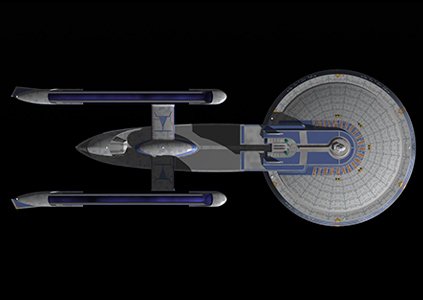 Eaglemoss Star Trek Diecast Modell Starships Collection (Excelsior) von Eaglemoss