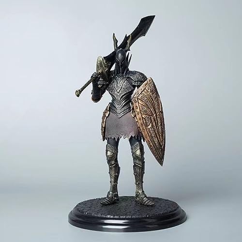 Eamily Dark Souls Generation 2 Black Knight Black Salary King Anime Characters Character Collection Model Statue Toy PVC Plastic Desktop Decoration von Eamily