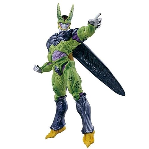 Eamily Dragon Ball Anime Cell Figure, GK Cell PVC Figurines Statue Spielzeug 11cm/4.3" Anime Character Collection Cute Doll Office Decoration (Blau) (Grün) von Eamily