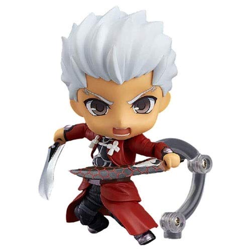 Eamily Fate Stay Night Emiya Shirou Nendoroid Anime Action Figure Collectible Model Statue Toys PVC Figuren Desktop Ornamente von Eamily