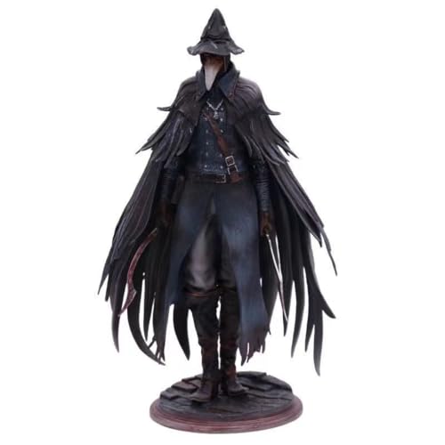 Eamily For Curse of Bloodborne Crow Hunter Anime Character Collection Model Statue Toys PVC Plastic Desktop Decoration von Eamily