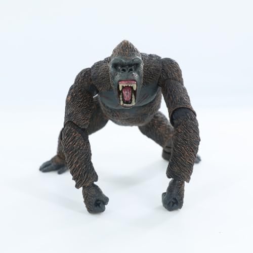 Eamily Godzilla Vs King Kong Kampfaxt Gorilla bewegliche Puppe Actionfigur Handgemachte PVC Anime Manga Charakter Modell Statue Figur Sammlerstücke Dekorationen Geschenke von Eamily