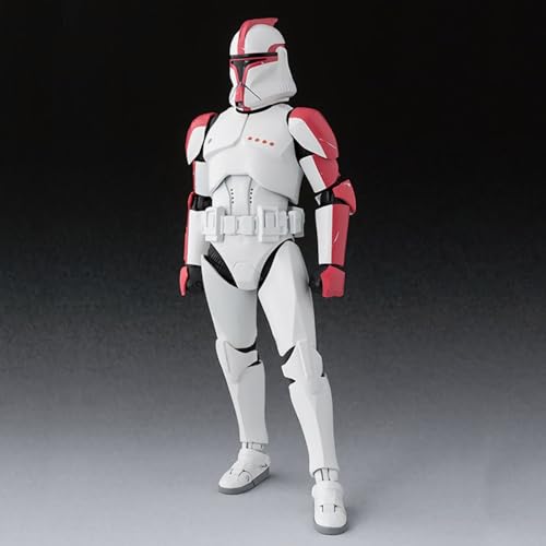 Eamily Star Wars Clone Stormtrooper Imperial White Trooper Action Figure Handmade PVC Anime Manga Character Model Statue Figure Collectibles Decorations Gifts von Eamily